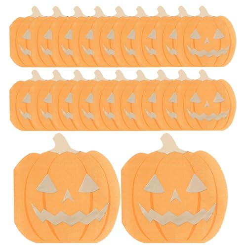 Pcingsia Halloween-Dinner-Servietten – sehr saugfähige Halloween-Getränke-Servietten, -bedrucktes Seidenpapier, 3 Schichten, Dinner-Papierservietten von Pcingsia