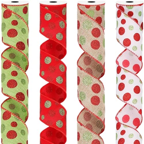 Pcingsia Juteband mit Draht, Glitzer-Bastelband, Geschenkband, Urlaubsband, kreatives dekoratives Band für Bäume, , Treppen, Fenster Pcingsia Juteband mit Draht, Glitzer-Bastelband, Geschenkband, Urlaubsband, kreatives dekoratives Band für Bäume, , Treppen, Fenster von Pcingsia
