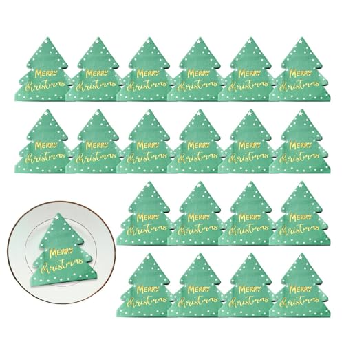 Pcingsia Papierservietten mit Weihnachtsbaum, Cartoon-Baum, Gäste-Servietten, Weihnachtsdessert-Abendessen, Handserviette für Zuhause, Restaurant, Küche Pcingsia Papierservietten mit Weihnachtsbaum, Cartoon-Baum, Gäste-Servietten, Weihnachtsdessert-Abendessen, Handserviette für Zuhause, Restaurant, Küche von Pcingsia