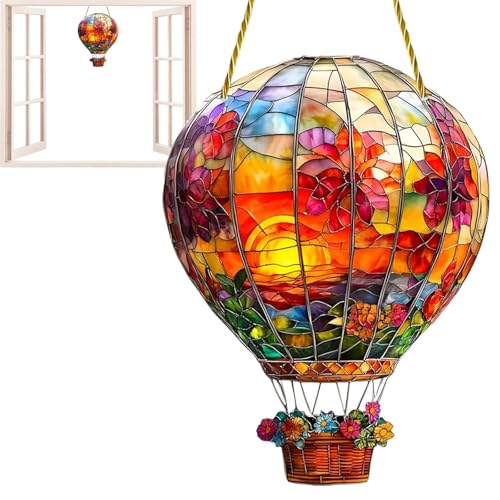 1 Stück Solar Heißluftballons für Außen, Heißluftballon Solar, Acrylische Hängende Heißluftballon Deko, Heißluftballon Geschenk, Festliche Dekoration Ballon, Geschenk für Ballon Liebhaber 1 Stück Solar Heißluftballons für Außen, Heißluftballon Solar, Acrylische Hängende Heißluftballon Deko, Heißluftballon Geschenk, Festliche Dekoration Ballon, Geschenk für Ballon Liebhaber von PcvGef