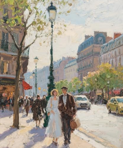 DIY 5D Diamant Malerei Kits Vollbohrer Ölgemälde eines Ehepaares in Paris Erwachsene Kinder Diamond Painting Set Stickerei Kreuzstich Crystal Strass kunsthandwerk für Home Wanddekoration Geschenk DIY 5D Diamant Malerei Kits Vollbohrer Ölgemälde eines Ehepaares in Paris Erwachsene Kinder Diamond Painting Set Stickerei Kreuzstich Crystal Strass kunsthandwerk für Home Wanddekoration Geschenk von PeBoo