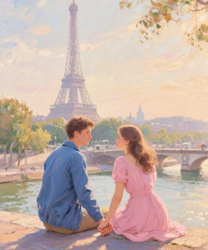 DIY 5D Diamant Malerei Kits Vollbohrer Ölgemälde eines Ehepaares in Paris Erwachsene Kinder Diamond Painting Set Stickerei Kreuzstich Crystal Strass kunsthandwerk für Home Wanddekoration Geschenk DIY 5D Diamant Malerei Kits Vollbohrer Ölgemälde eines Ehepaares in Paris Erwachsene Kinder Diamond Painting Set Stickerei Kreuzstich Crystal Strass kunsthandwerk für Home Wanddekoration Geschenk von PeBoo