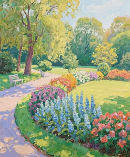 DIY 5D Diamant Malerei Kits Vollbohrer Ölgemälde von Blumen im Park Erwachsene Kinder Diamond Painting Set Stickerei Kreuzstich Bilder Crystal Strass kunsthandwerk für Home Wanddekoration Geschenk DIY 5D Diamant Malerei Kits Vollbohrer Ölgemälde von Blumen im Park Erwachsene Kinder Diamond Painting Set Stickerei Kreuzstich Bilder Crystal Strass kunsthandwerk für Home Wanddekoration Geschenk von PeBoo