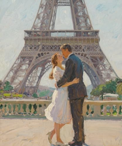 DIY Diamant Malerei Kits Vollbohrer Ölgemälde eines Paares am Turm von Paris Erwachsene Kinder Diamond Painting Set Stickerei Kreuzstich Crystal Strass kunsthandwerk für Home Wanddekoration Geschenk DIY Diamant Malerei Kits Vollbohrer Ölgemälde eines Paares am Turm von Paris Erwachsene Kinder Diamond Painting Set Stickerei Kreuzstich Crystal Strass kunsthandwerk für Home Wanddekoration Geschenk von PeBoo