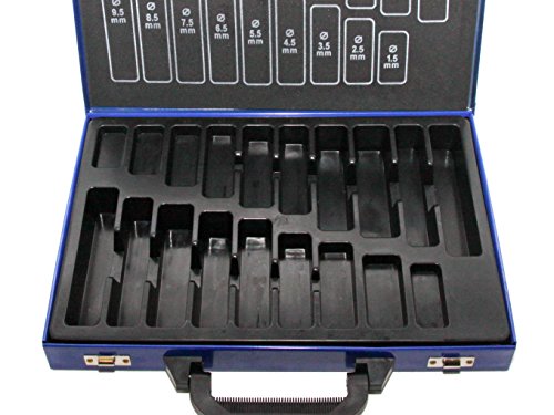PeTools, Leerbox für Bohrer-Set (170tlg.) Spiralbohrer Metallbohrer Stahlbohrer 1-10mm, Aufbewahrungsbox von PeTools