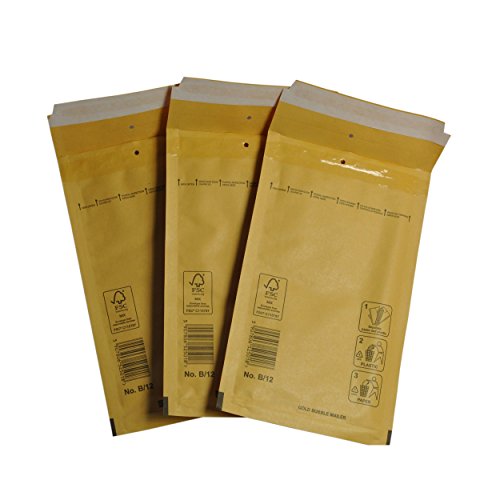 PeakPack 100x Premium Luftpolster Versandtaschen Braun Gold Typ B/2 PeakPack 100x Premium Luftpolster Versandtaschen Braun Gold Typ B/2 von PeakPack