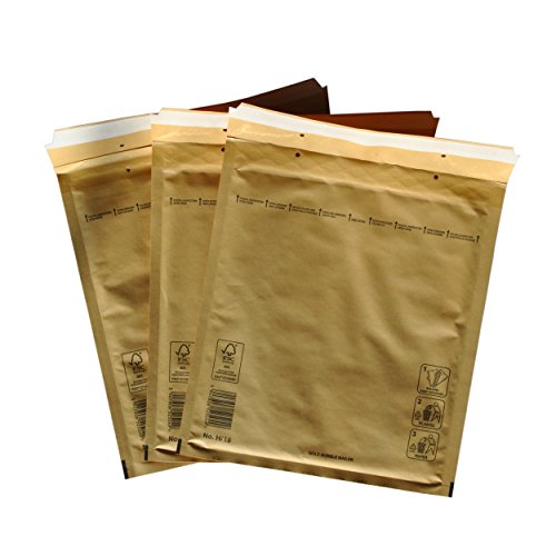 PeakPack 100x Premium Luftpolster Versandtaschen Braun Gold Typ H/8 PeakPack 100x Premium Luftpolster Versandtaschen Braun Gold Typ H/8 von PeakPack