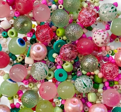 Glasperlen Mix plus Rocailles (Frühlingswiese) von Pearly Paradise