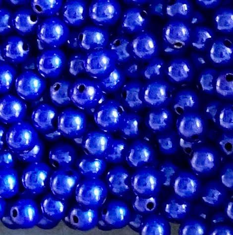 Wunderperlen 10mm mit zauberhaftem Glanz, 50g, Miracle beads, 3d-Illusion (Blau) von Pearly Paradise