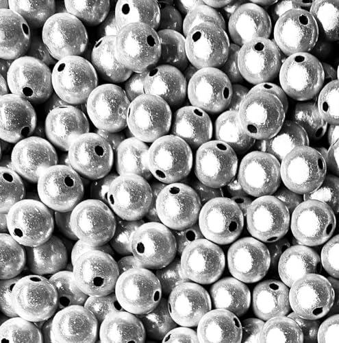 Wunderperlen 10mm mit zauberhaftem Glanz, 50g, Miracle beads, 3d-Illusion (Weiß) von Pearly Paradise