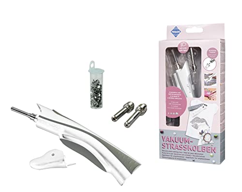 Pebaro 0250VAK Vakuum-Strasskolben mit Ansaug-Funktion, Verzieren von Stoff, Leder, Papier, Glas und anderen Materialien, Hotfix Applikator, Designen mit Strass, Kristallsteinen, Nieten, Handarbeiten Pebaro 0250VAK Vakuum-Strasskolben mit Ansaug-Funktion, Verzieren von Stoff, Leder, Papier, Glas und anderen Materialien, Hotfix Applikator, Designen mit Strass, Kristallsteinen, Nieten, Handarbeiten von Pebaro