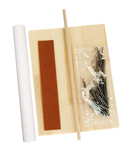 Pebaro 468 Holzbauset Schiff: Holzbrett, Nägel, Rundstab, Papiersegel, Schmirgelpapier, Anleitung, Basteln mit Holz, Geschenkidee für Kinder und Hobby-Handwerker, Schiff schwimmt auf Wasser Pebaro 468 Holzbauset Schiff: Holzbrett, Nägel, Rundstab, Papiersegel, Schmirgelpapier, Anleitung, Basteln mit Holz, Geschenkidee für Kinder und Hobby-Handwerker, Schiff schwimmt auf Wasser von Pebaro