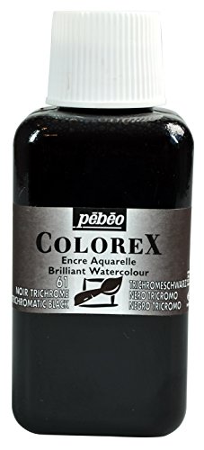 Pebeo 1 Flasche 250 ml schwarz trichrome von Pébéo