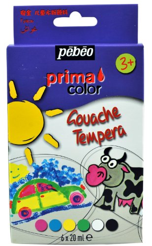 Pebeo 633680 Primacolor 6-er Entdeckungsset 20 ml von Pébéo