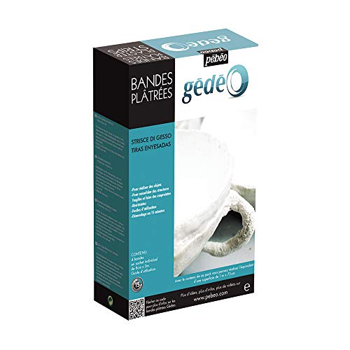Pebeo 766312 Gedeo Gipsbinden 8 x 300 cm, White Pebeo 766312 Gedeo Gipsbinden 8 x 300 cm, White von Pebeo