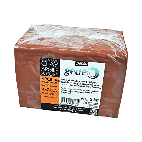 PEBEO 766405 Roter Backton Gedeo, Brot 5 KG, 5kg, 5000 von PEBEO