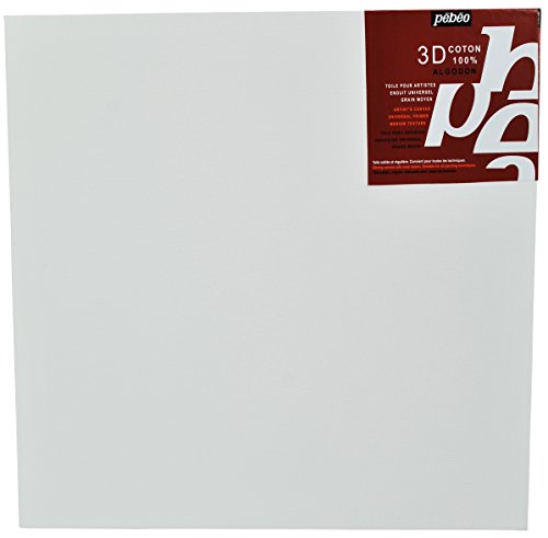 Pebeo 782501 3D-Keilrahmen Bauwolltuch Universalfirnis, 30 x 30 cm Pebeo 782501 3D-Keilrahmen Bauwolltuch Universalfirnis, 30 x 30 cm von Pebeo