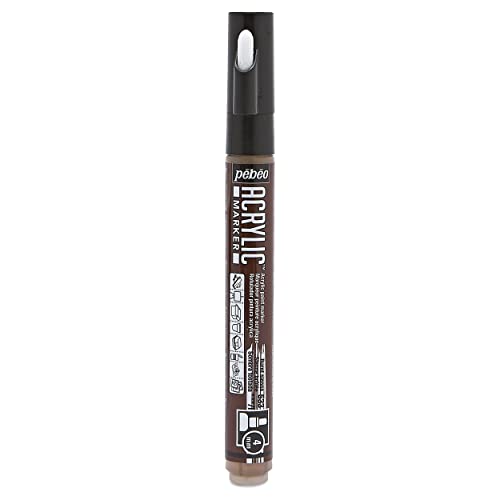 Pebeo Deco Marker, Burnt Sienna, 4 mm Pebeo Deco Marker, Burnt Sienna, 4 mm von Pebeo