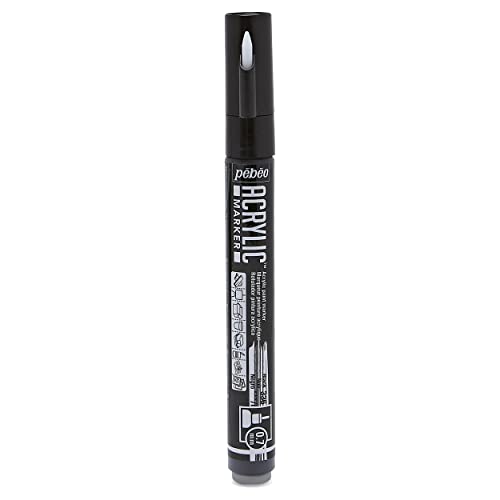 Pebeo Deco Marker, schwarz, 0,7 mm Pebeo Deco Marker, schwarz, 0,7 mm von Pebeo