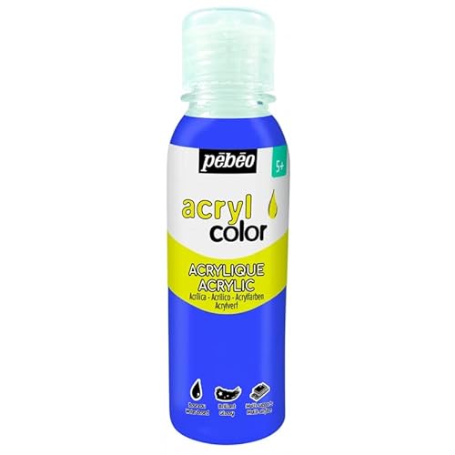Pébéo Mehrseitige Acrylfarbe - Blau - 150 ml Pébéo Mehrseitige Acrylfarbe - Blau - 150 ml von Pebeo