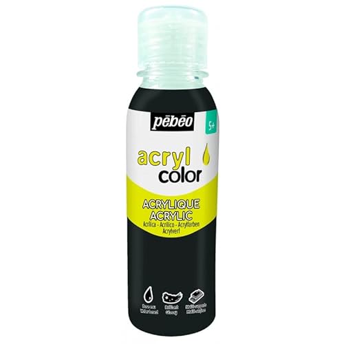 Pébéo Mehrseitige Acrylfarbe - Schwarz - 150 ml Pébéo Mehrseitige Acrylfarbe - Schwarz - 150 ml von Pebeo