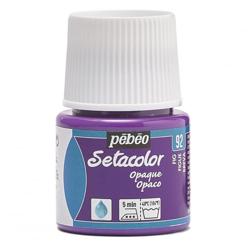 Pébéo 295092 Setacolor Textilfarbe, deckend, 1 Flasche 45 ml, Feige Pébéo 295092 Setacolor Textilfarbe, deckend, 1 Flasche 45 ml, Feige von Pebeo