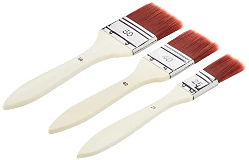 Pebeo Pinsel-Set mit 3 Stück, braun Pebeo Pinsel-Set mit 3 Stück, braun von Pebeo