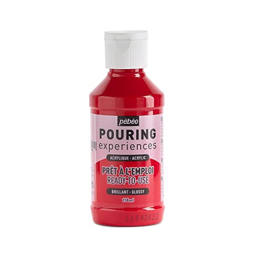 Pébéo Pouring Experiences Acrylfarbe zum Gießen-Gebrauchsfertig und Vorgemischt-Ideal für Fluid Art, Acryl, Magenta-Rot, 118 ml, 118 Milliliter Pébéo Pouring Experiences Acrylfarbe zum Gießen-Gebrauchsfertig und Vorgemischt-Ideal für Fluid Art, Acryl, Magenta-Rot, 118 ml, 118 Milliliter von Pebeo