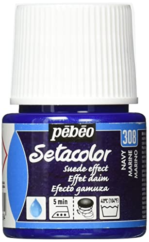Pebeo Setacolor Textilfarbe für Wildleder, 45 ml, Navy, Navy Pebeo Setacolor Textilfarbe für Wildleder, 45 ml, Navy, Navy von Pebeo