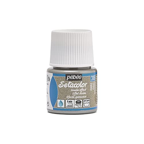 Pebeo Setacolor Textilfarbe für Wildleder, 45 ml, Pebble, Kiesel Pebeo Setacolor Textilfarbe für Wildleder, 45 ml, Pebble, Kiesel von Pebeo