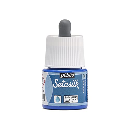 Pebeo Setasilk 45 ml, azurblau Pebeo Setasilk 45 ml, azurblau von Pebeo
