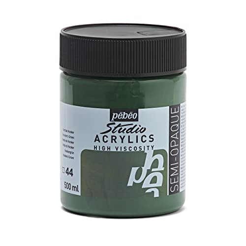 Pébéo Studio Acrylfarbe, 500 ml, Hookers Weidengrün, 171044, Hooker Grün Pébéo Studio Acrylfarbe, 500 ml, Hookers Weidengrün, 171044, Hooker Grün von Pebeo