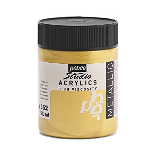 Pebeo Studio Acrylfarbe, 500 ml, irisierendes Gold Pebeo Studio Acrylfarbe, 500 ml, irisierendes Gold von Pebeo