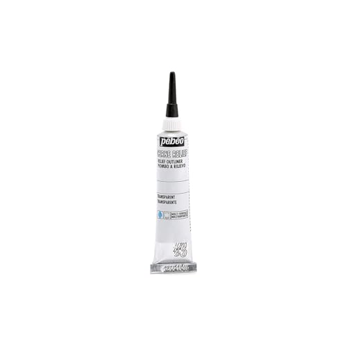 Pebeo Vitrail à 20 ml Glas Relief Outliner, Transparent von Pebeo