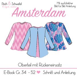 Bluse/Shirt Amsterdam von Pech & Schwefel