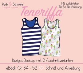 Damentop Teneriffa von Pech & Schwefel