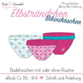 Elbsträndchen Bikinihöschen von Pech & Schwefel
