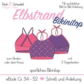 Elbstrand Bikinitop von Pech & Schwefel