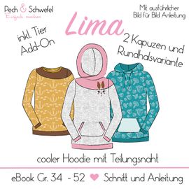 Hoodie Lima von Pech & Schwefel