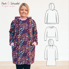 Hoodiekleid Stettin von Pech & Schwefel