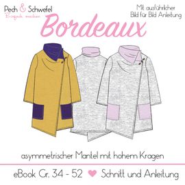 Mantel Bordeaux von Pech & Schwefel