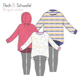 Oversized-Pullover Bergen für Kinder Oversized-Pullover Bergen für Kinder von Pech & Schwefel