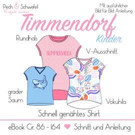 Shirt Timmendorf für Kinder von Pech & Schwefel