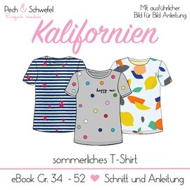 T-Shirt Kalifornien von Pech & Schwefel