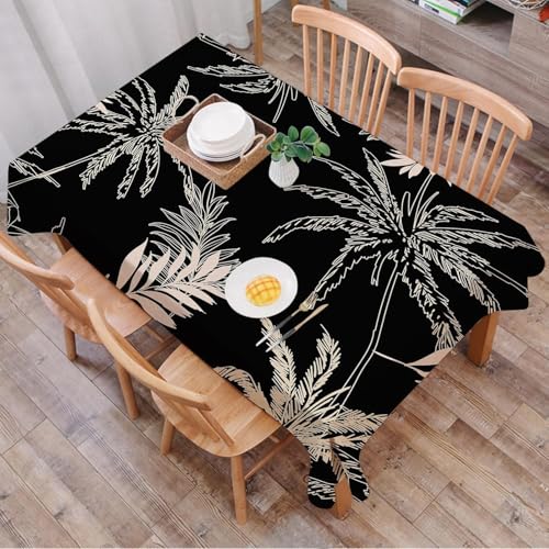 Pechiwuo Tischdecke Outdoor Blätter Wetterfest Tischdecke Abwaschbar 3D Tropische Pflanzen Tischdecken Polyester Wasserdicht Tischwäsche für Garten Küche Party Biertisch, 90x90 cm 802v Pechiwuo Tischdecke Outdoor Blätter Wetterfest Tischdecke Abwaschbar 3D Tropische Pflanzen Tischdecken Polyester Wasserdicht Tischwäsche für Garten Küche Party Biertisch, 90x90 cm 802v von Pechiwuo