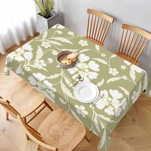 Pechiwuo Tischdecke Outdoor Blumen Wetterfest Tischdecke Abwaschbar 3D Pflanzen Tischdecken Polyester Wasserdicht Tischwäsche für Garten Küche Party Biertisch, 90x90 cm 586v Pechiwuo Tischdecke Outdoor Blumen Wetterfest Tischdecke Abwaschbar 3D Pflanzen Tischdecken Polyester Wasserdicht Tischwäsche für Garten Küche Party Biertisch, 90x90 cm 586v von Pechiwuo