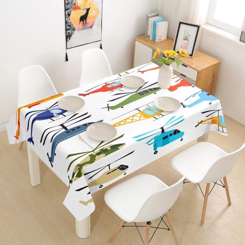 Pechiwuo Tischdecke Outdoor Flugzeug Wetterfest Tischdecke Abwaschbar 3D Flugzeug Tischdecken Polyester Wasserdicht Tischwäsche für Garten Küche Party Biertisch, 90x90 cm 676v Pechiwuo Tischdecke Outdoor Flugzeug Wetterfest Tischdecke Abwaschbar 3D Flugzeug Tischdecken Polyester Wasserdicht Tischwäsche für Garten Küche Party Biertisch, 90x90 cm 676v von Pechiwuo