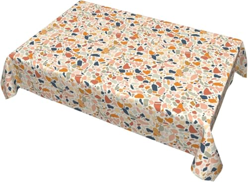 Pechiwuo Tischdecke Outdoor Marmor Wetterfest Tischdecke Abwaschbar 3D Murmel Tischdecken Polyester Wasserdicht Tischwäsche für Küche Wohnzimmer Esszimmer Balkon Garten, 140x240 cm 871v Pechiwuo Tischdecke Outdoor Marmor Wetterfest Tischdecke Abwaschbar 3D Murmel Tischdecken Polyester Wasserdicht Tischwäsche für Küche Wohnzimmer Esszimmer Balkon Garten, 140x240 cm 871v von Pechiwuo