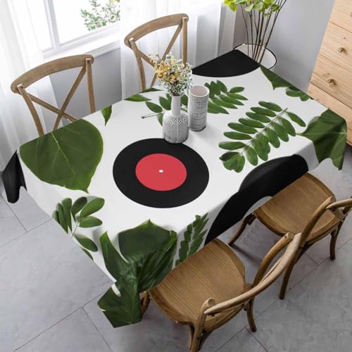 Pechiwuo Tischdecke Outdoor Pflanze Wetterfest Tischdecke Abwaschbar 3D Pflanze Tischdecken Polyester Wasserdicht Tischwäsche für Küche Garten Party Biertisch, 100x100 cm 506v Pechiwuo Tischdecke Outdoor Pflanze Wetterfest Tischdecke Abwaschbar 3D Pflanze Tischdecken Polyester Wasserdicht Tischwäsche für Küche Garten Party Biertisch, 100x100 cm 506v von Pechiwuo