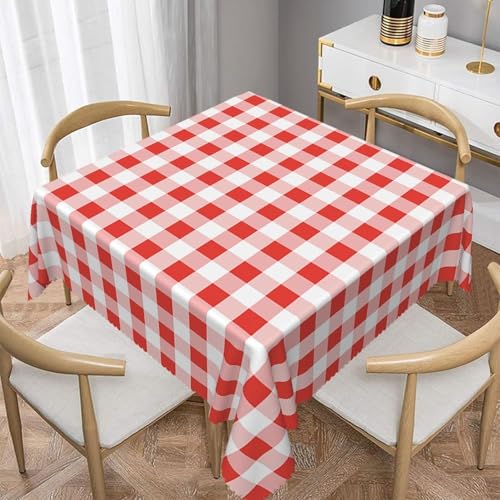 Pechiwuo Tischdecke Outdoor Schachbrett Wetterfest Tischdecke Abwaschbar 3D Gitter Tischdecken Polyester Wasserdicht Tischwäsche für Garten Küche Party Biertisch, 140x140 cm 356p Pechiwuo Tischdecke Outdoor Schachbrett Wetterfest Tischdecke Abwaschbar 3D Gitter Tischdecken Polyester Wasserdicht Tischwäsche für Garten Küche Party Biertisch, 140x140 cm 356p von Pechiwuo